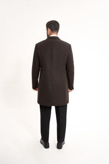 Пальто MAZALTOVMAN премиум Темно-коричневое