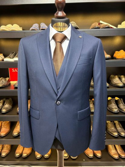Костюм MAZALTOVMAN 3-ка Синий премиум