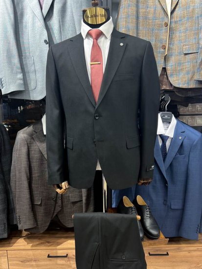 Пиджак MAZALTOVMAN Черный фактурный