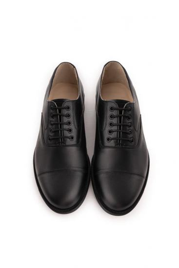 Оксфорды MAZALTOVMAN Черные кожаные