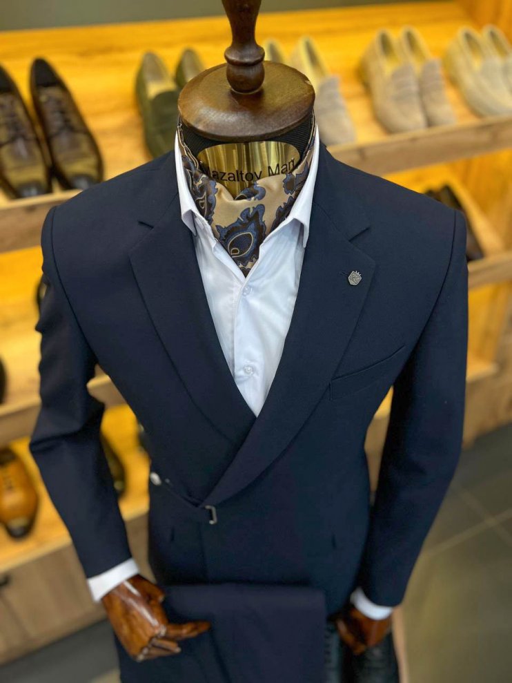 Костюм ФКП 2-ка Синий фактурный