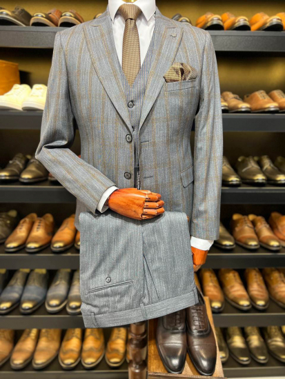 Костюм ЕМР 3-ка Серый фактурный